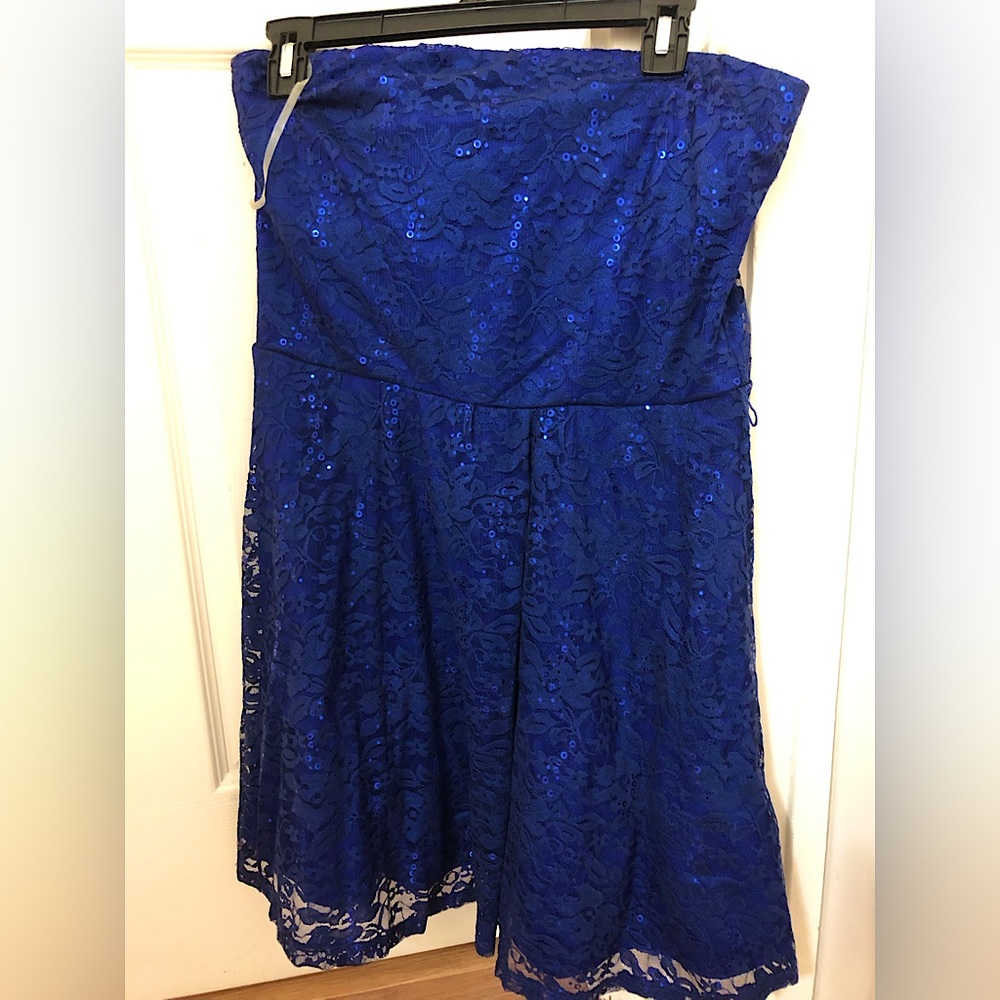 Blue Tube Dress